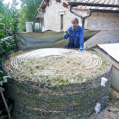 7. Compost heating
